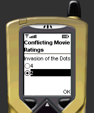 Resolving Conflicts Screen