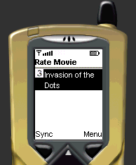 Movie Ratings Saved List