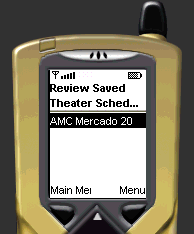 Review Theater Schedules