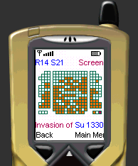 Seating Plan Screen with Cursor